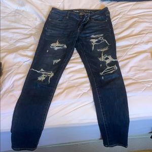 Used reconstructed jeans